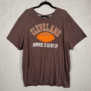 Cleveland Browns Tshirt Mens 3XL Brown NFL Homage Football Dawg Pound‎ Longe Dad